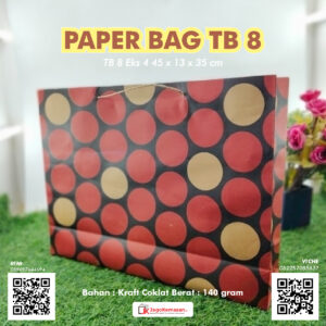 Tas Kertas Paper Bag Tas Kantong TB 8 Eks 4