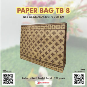 Tas Kertas Paper Bag TB 8 G6