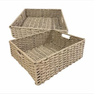 Loom Rectangular Storage with Iron Frame