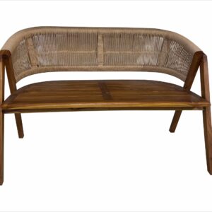 Long Wooden Chair "Jaida"
