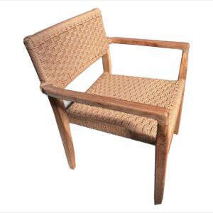 Wooden Loom Arm Chair "Laras"